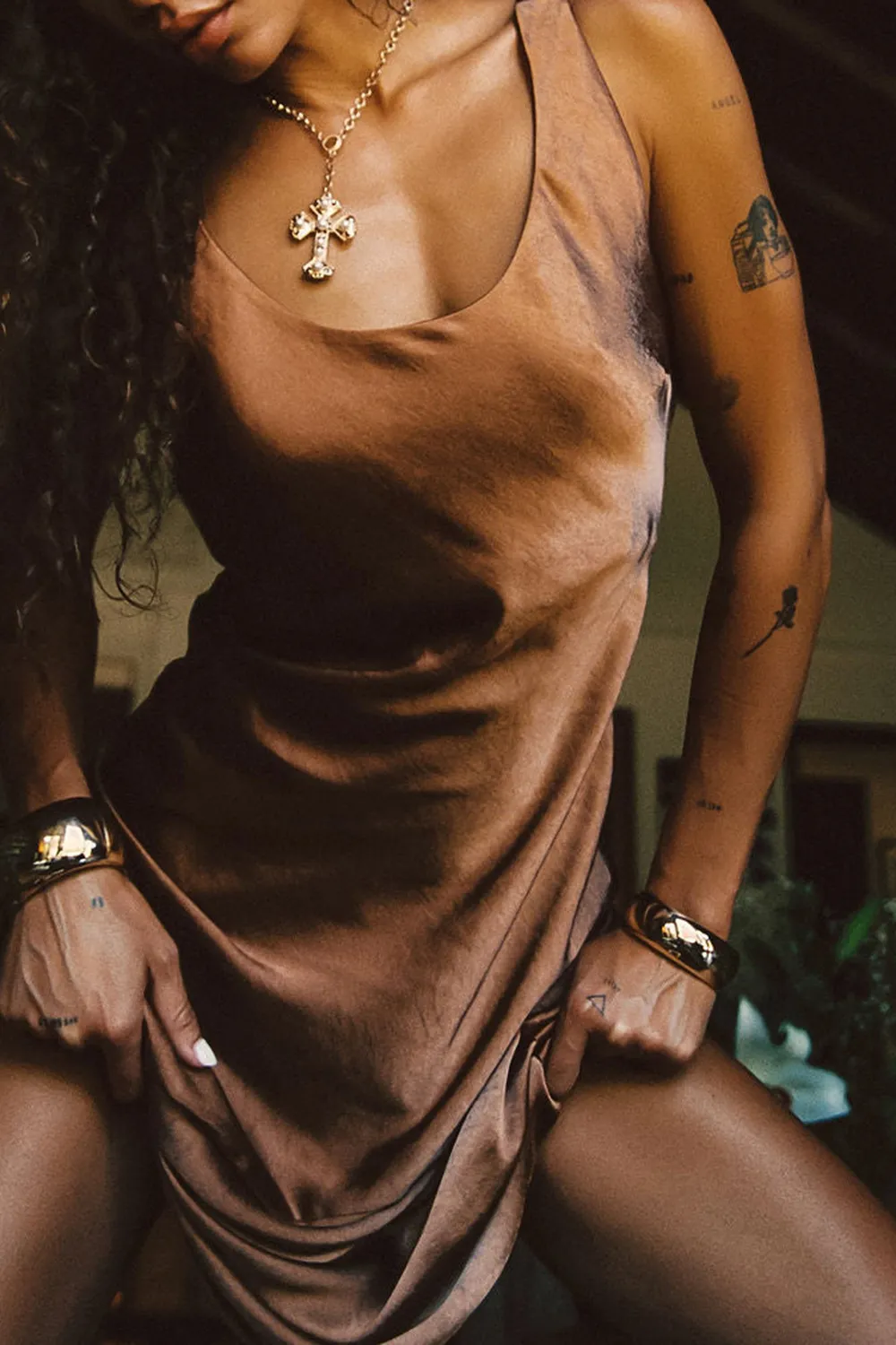 Gentle Silk Maxi dress