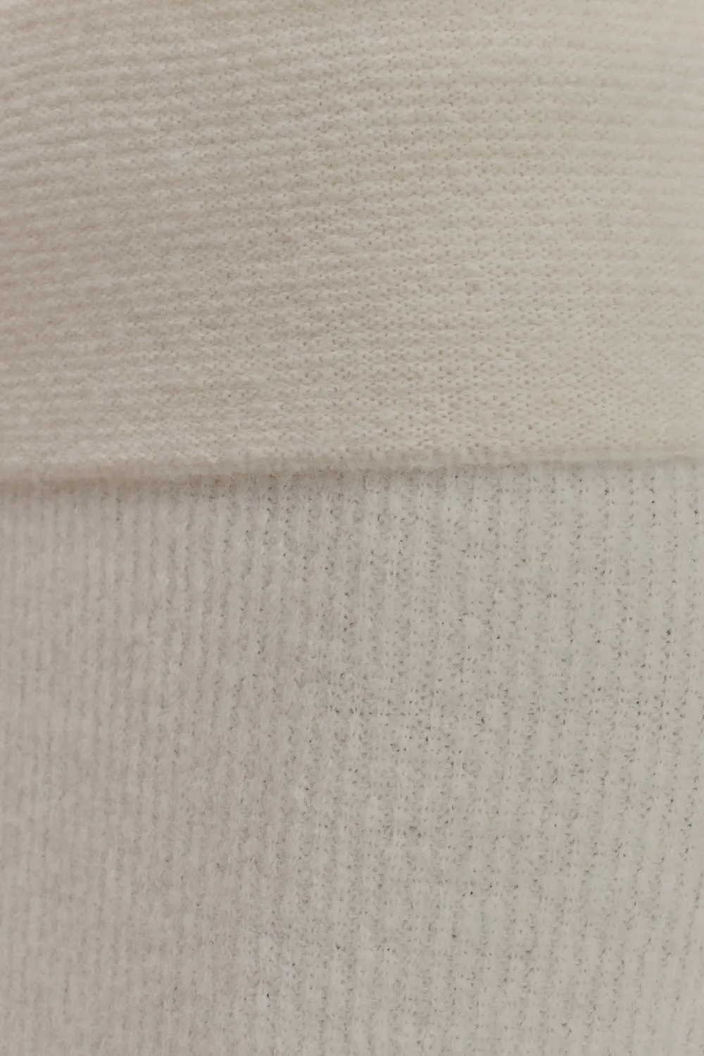 Knit Skirt With Maxi Overlay