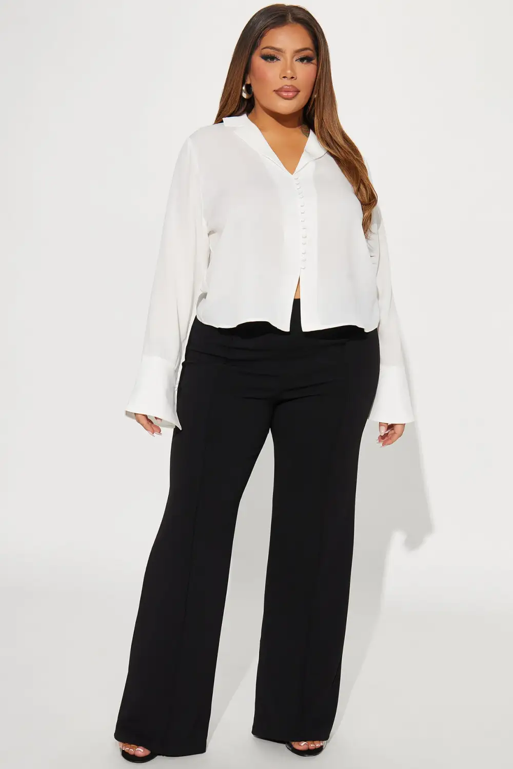 Prim And Proper Blouse Top - White
