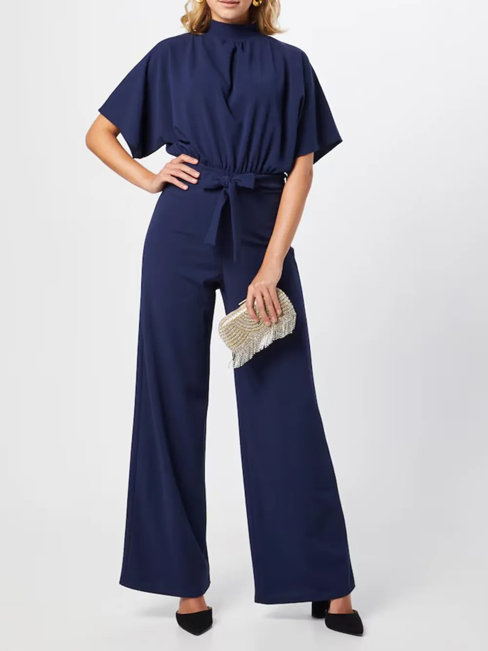Keyhole Back Casual Style Jumpsuit