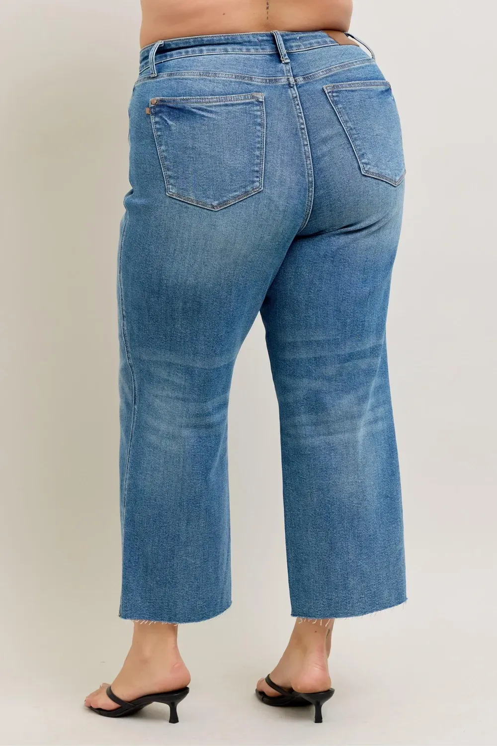 Soft And Breathable Simple Slim-Fit Blue Trousers