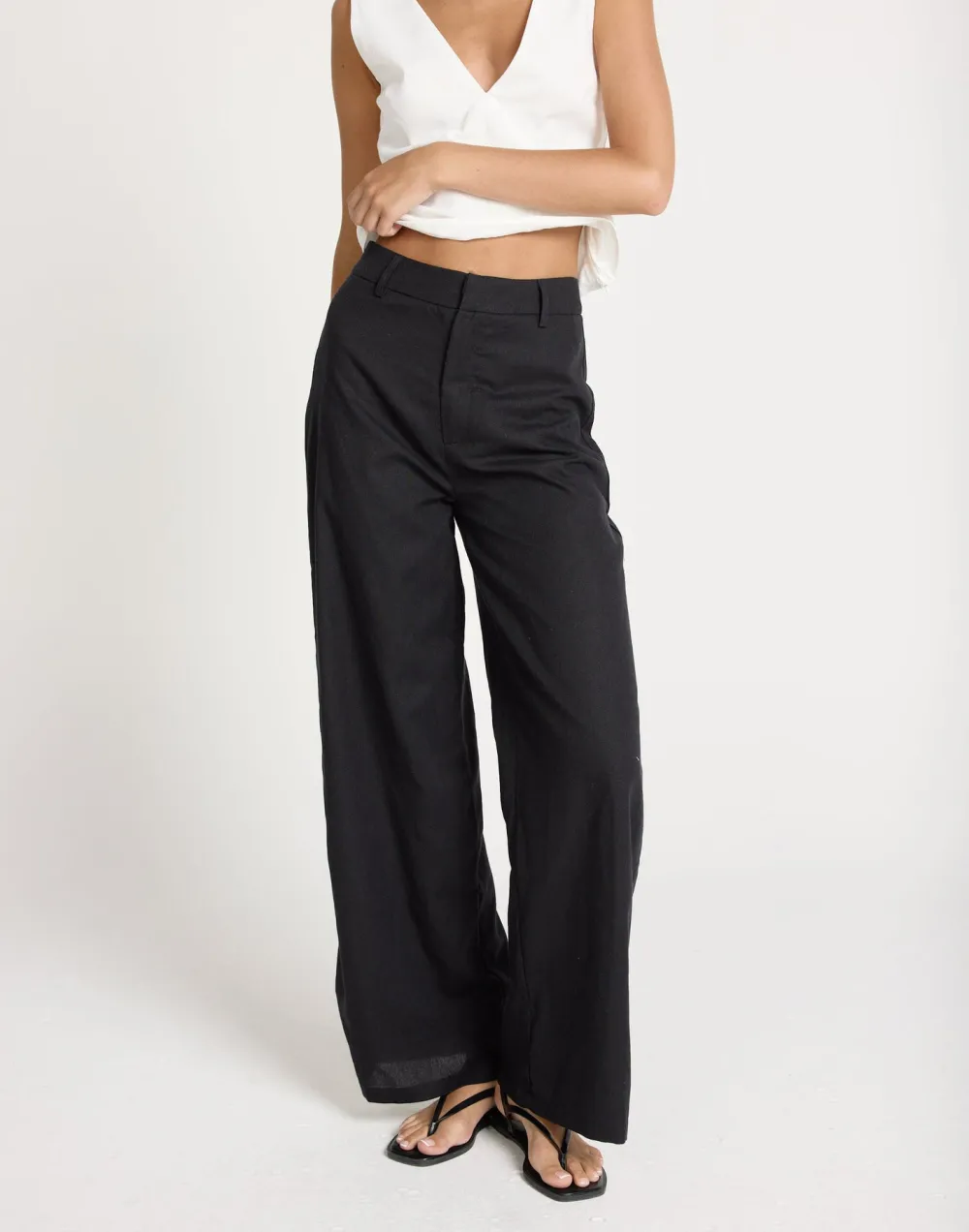 Women's Soft And Breathable Linen Trousers