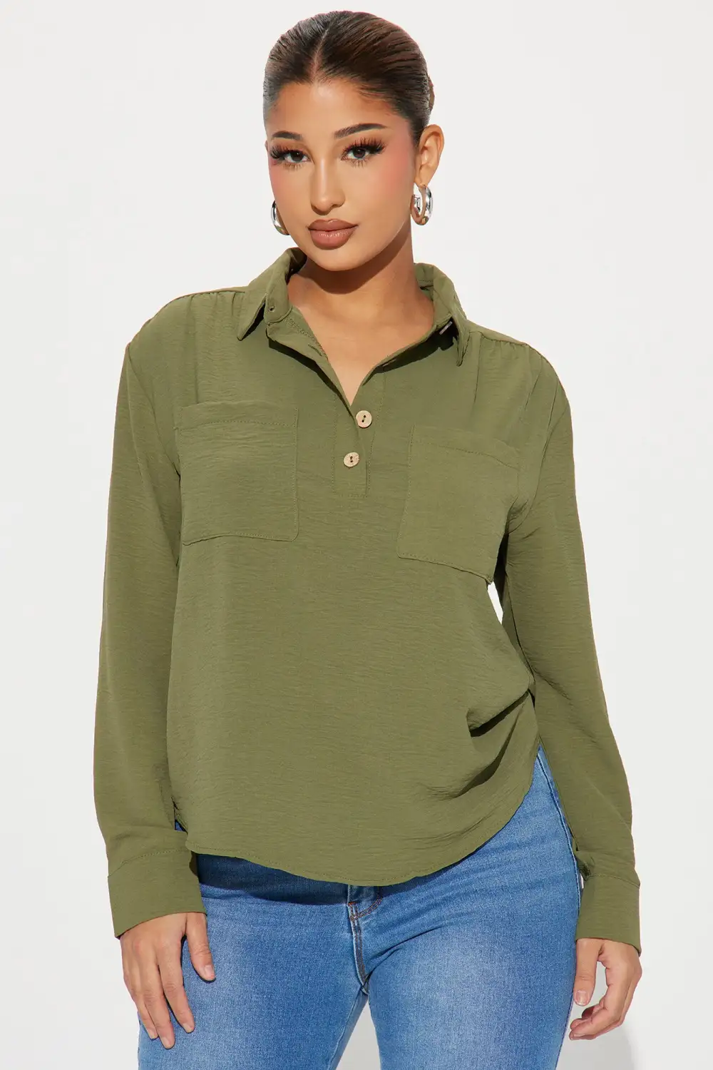 Maderia Shirt - Olive