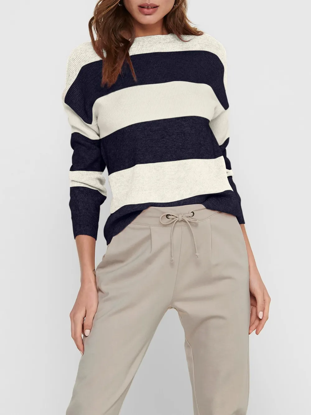 Soft Feel Crew Neck Sweater