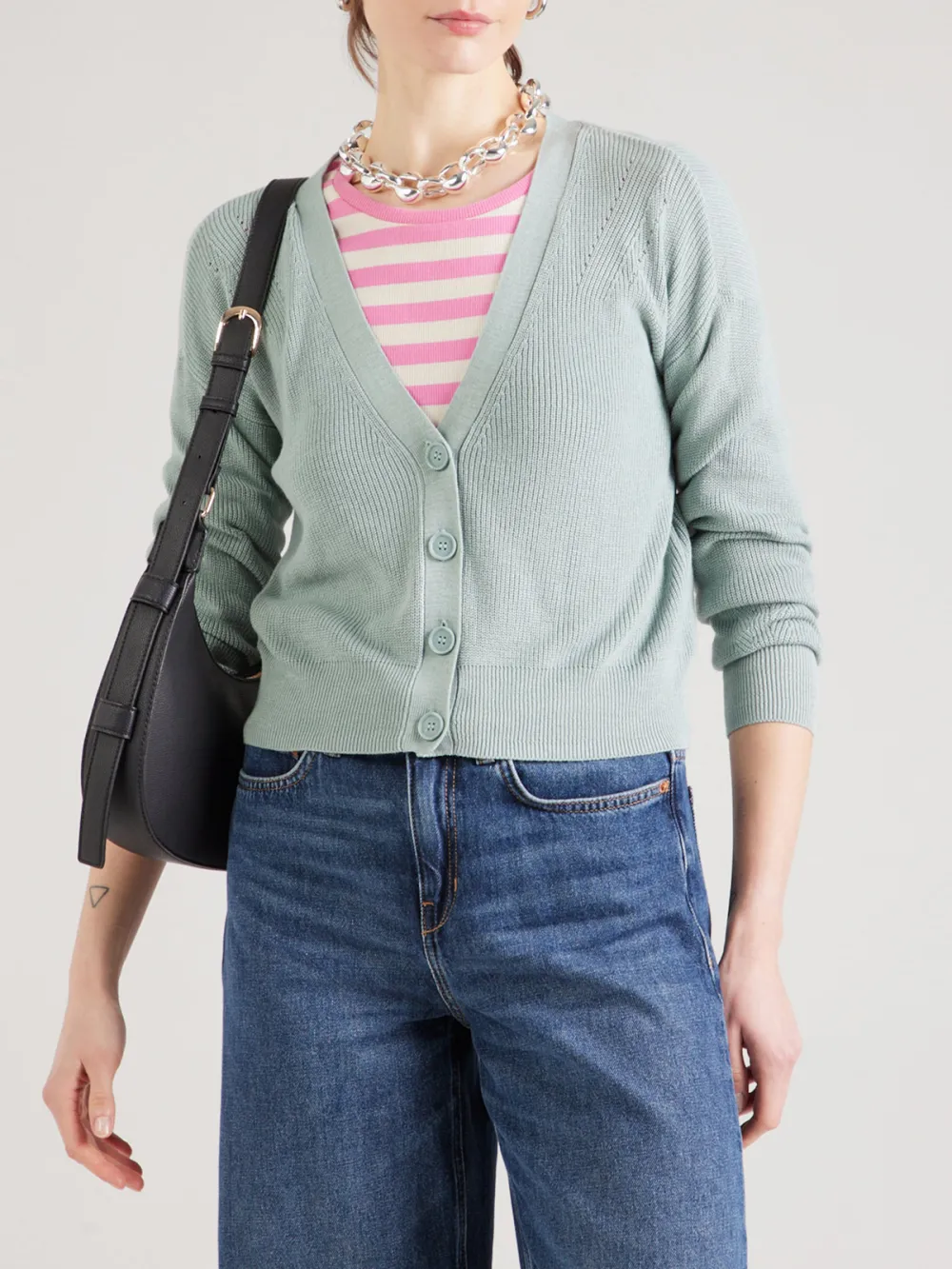 Plain Colored Casual Style Knitwear Sweaters