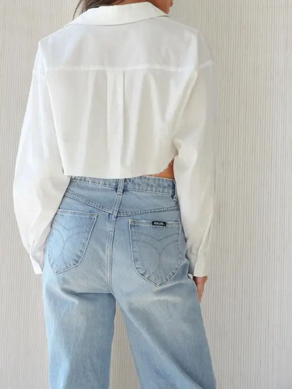 Rolla's Heidi Jeans in Old Stone