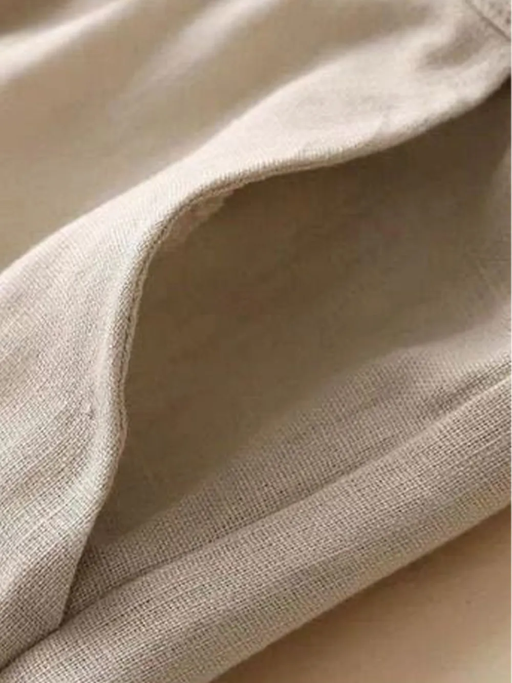 Women's Loose Cotton And Linen Casual Leggings