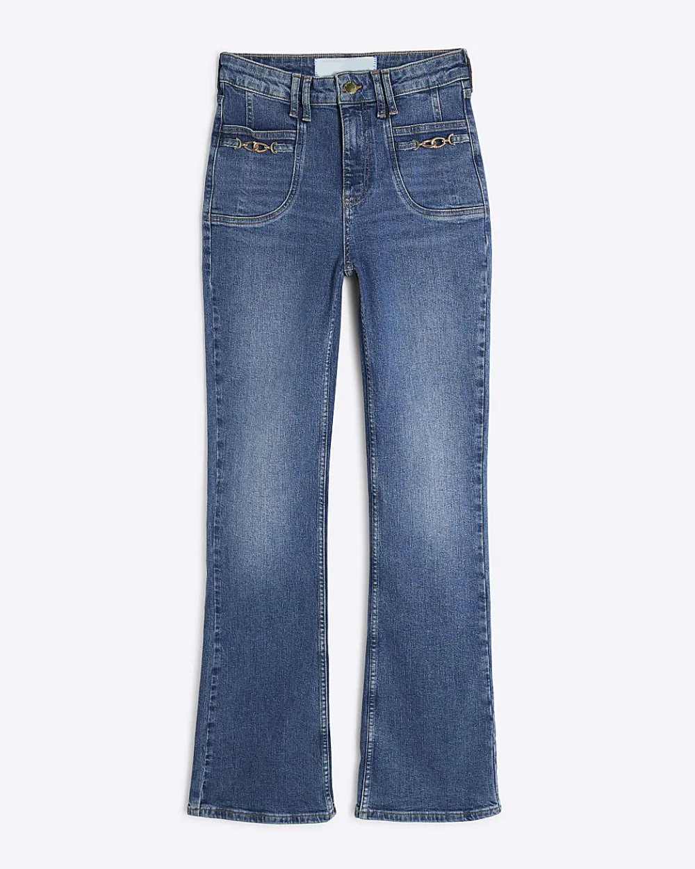 Women's Cotton Slim-Fit Bootcut Pants