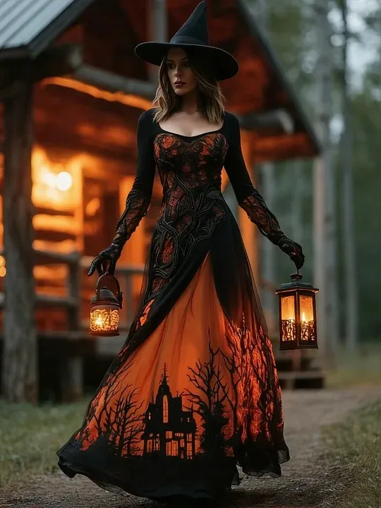 Witch’s Midnight Gown– 6-PACK ONLY $23.99