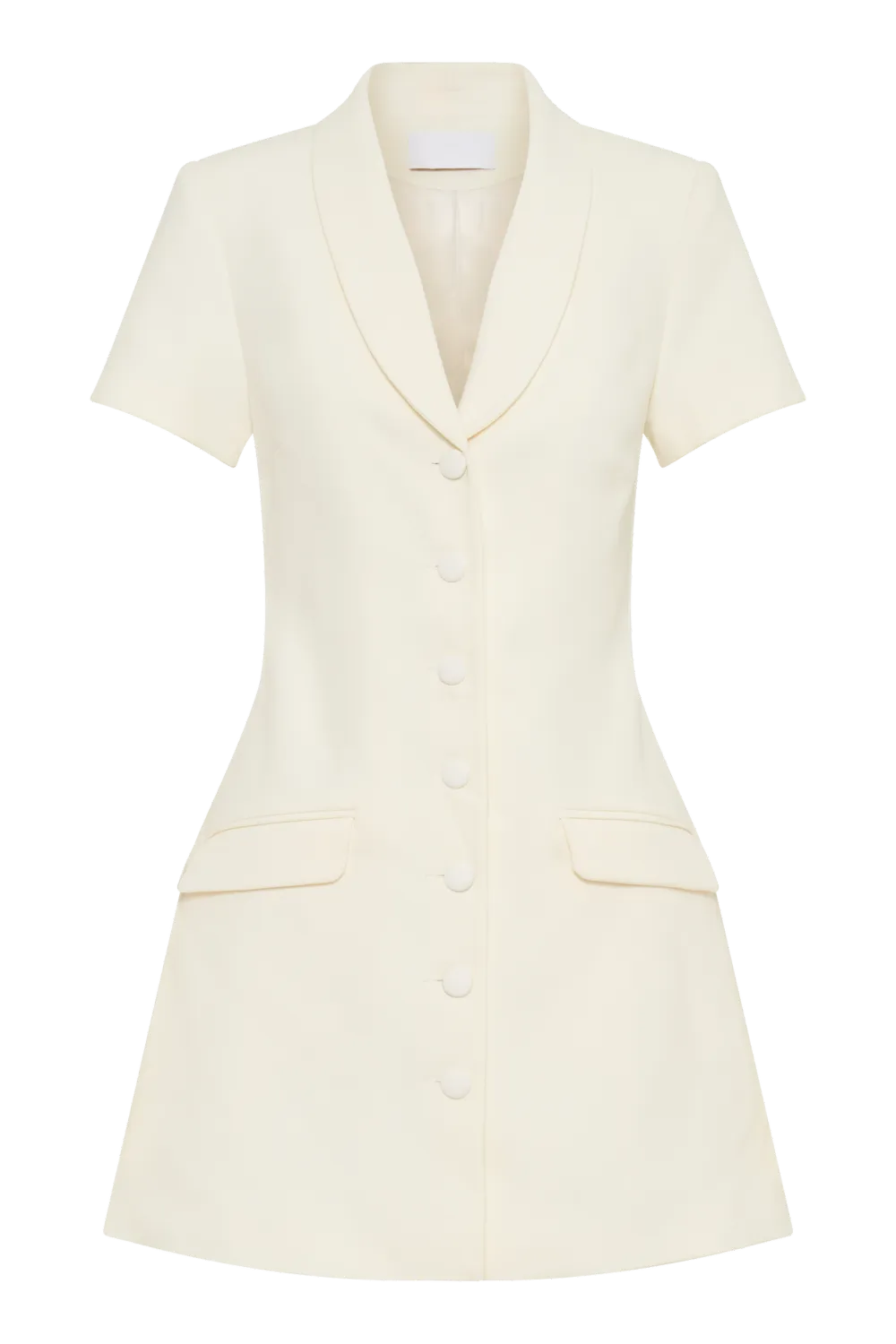 Collared Suiting Mini Dress