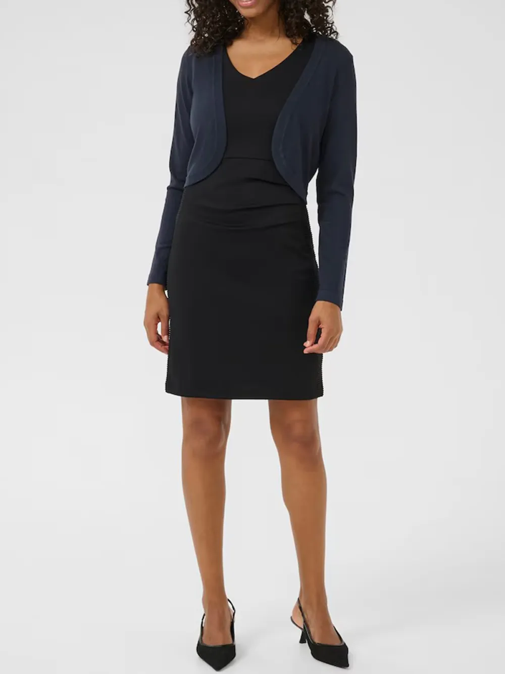 Plain Colored Fine Fabric Sweaters