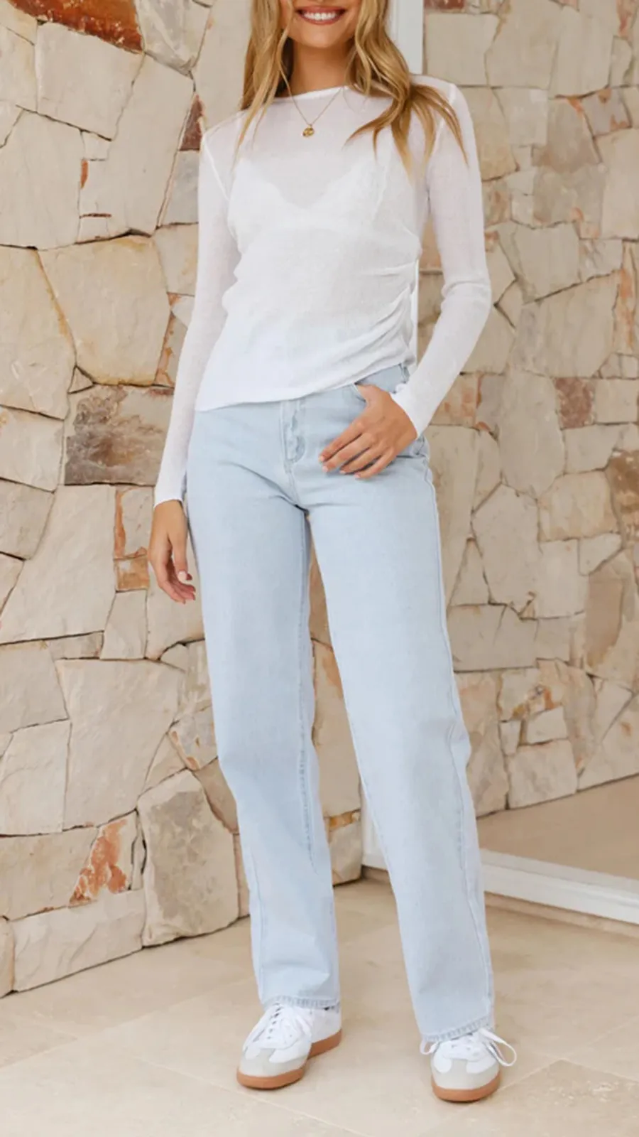 High Baggy Fit Jeans