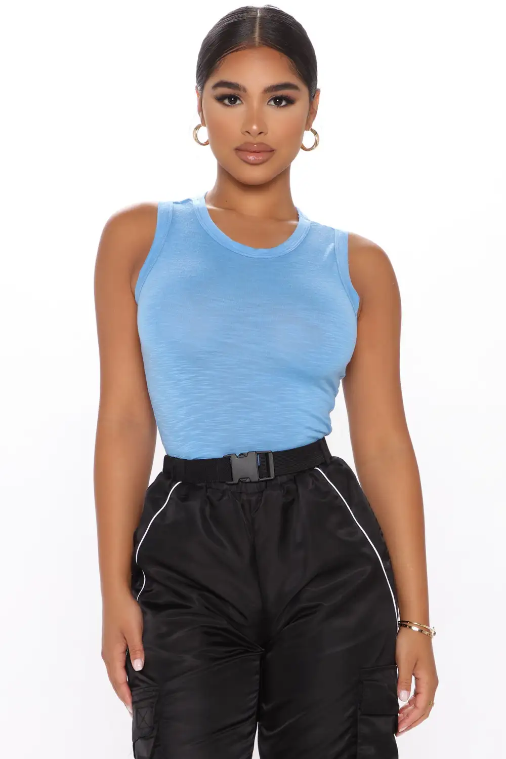 Alana Sleeveless Bodysuit - Royal