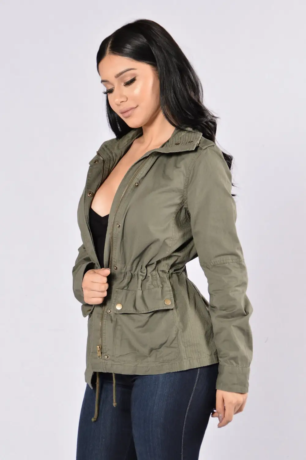 Combat Jacket - Olive