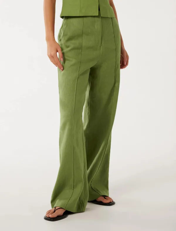 High Waist Wide-Leg Pants
