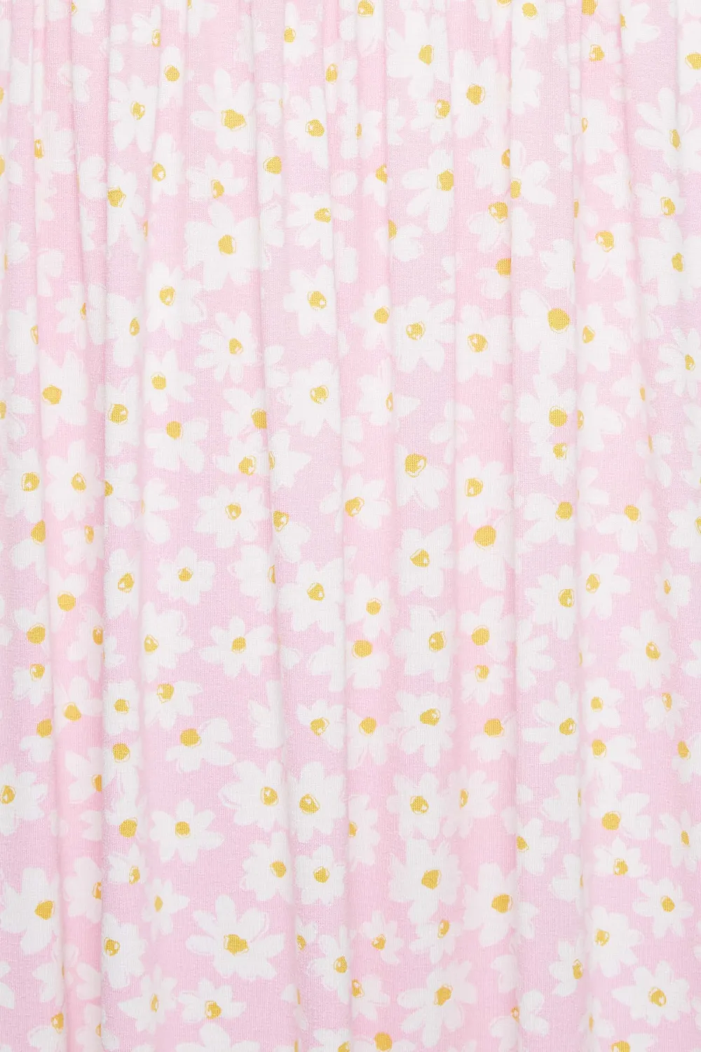 YOURS Curve Light Pink Daisy Print Smock Dress
