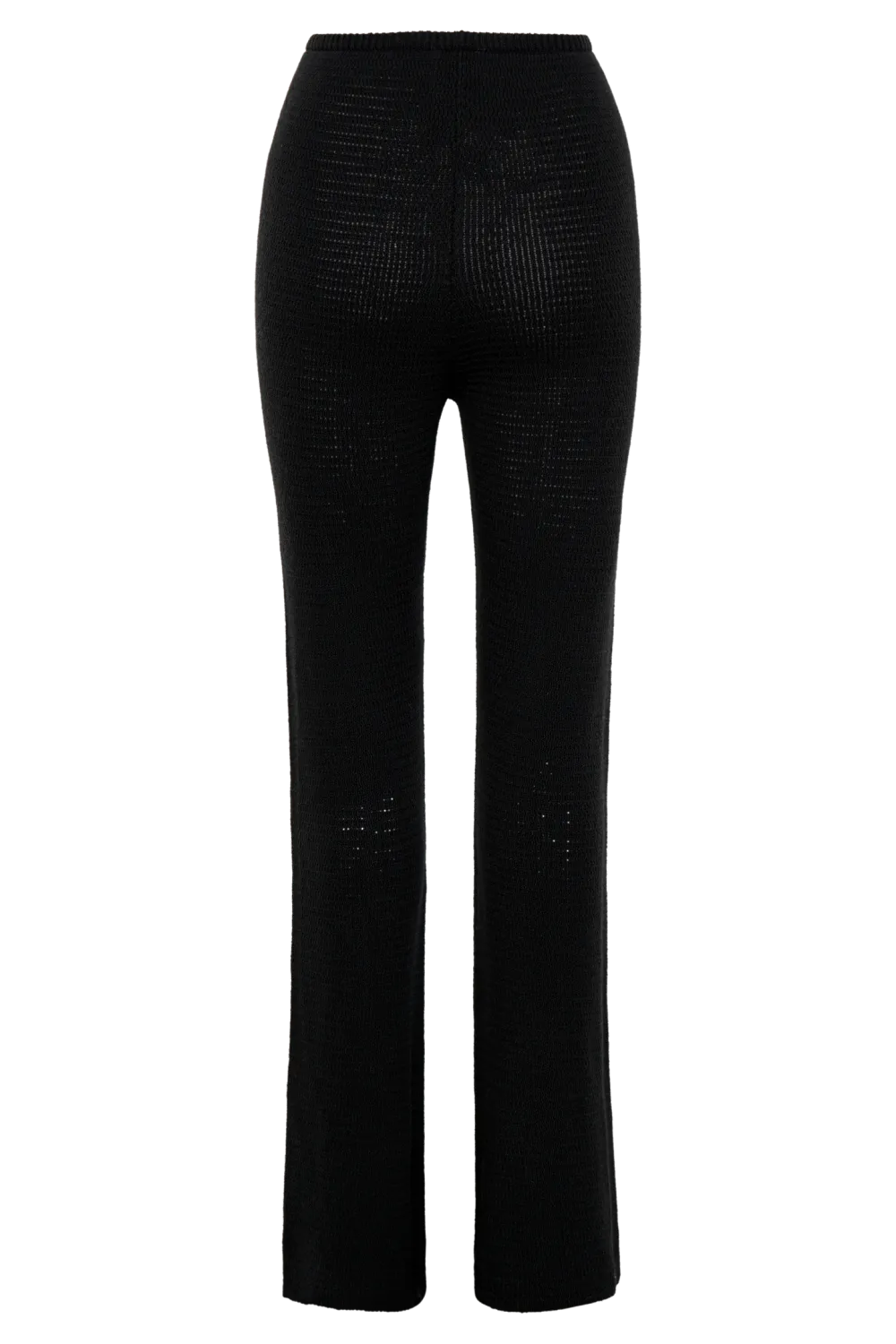 Straight Leg Knit Trousers