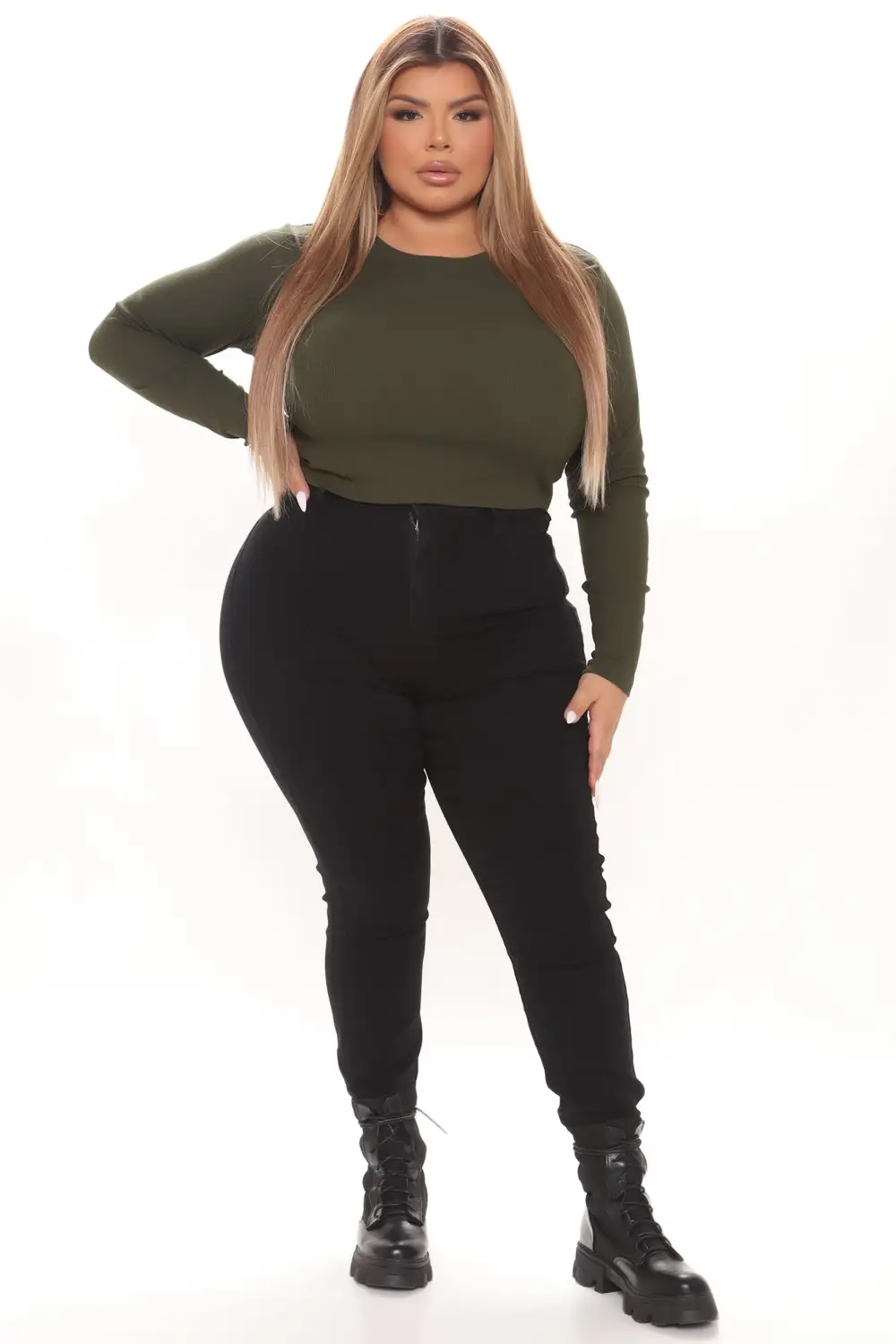 Waiting For You Tee - Olive