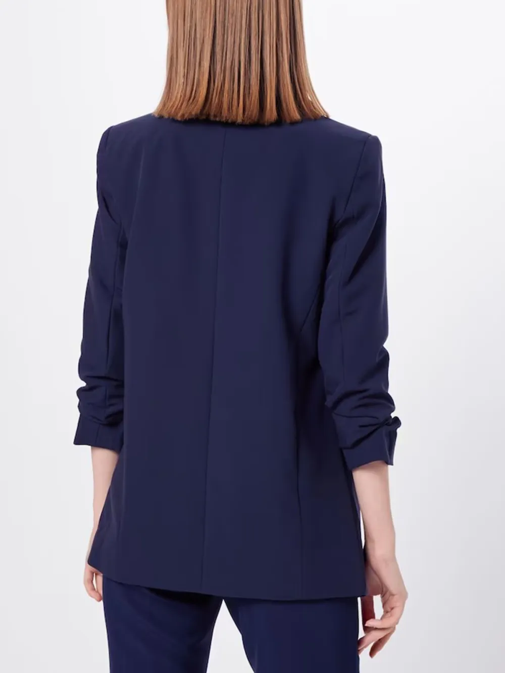 Plain Colored Soft Feel Blazer