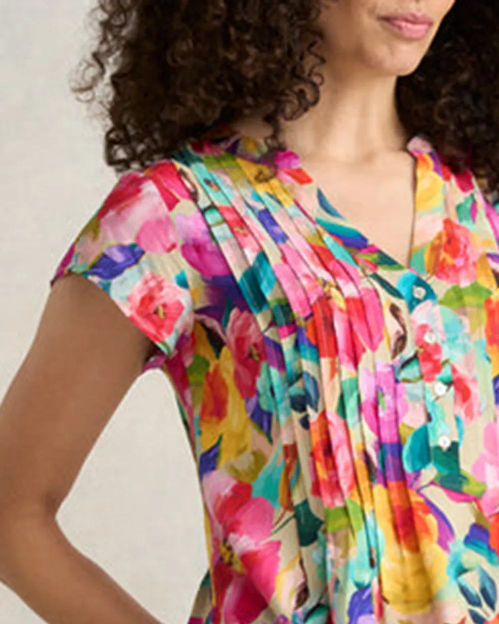Lightweight Print Blouse