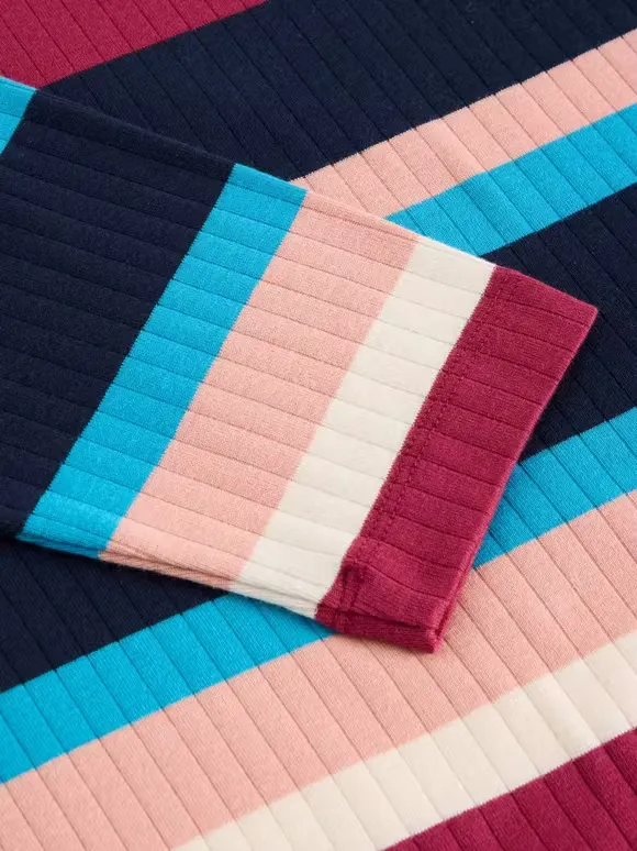 Puff Sleeve Crew Neck Tee