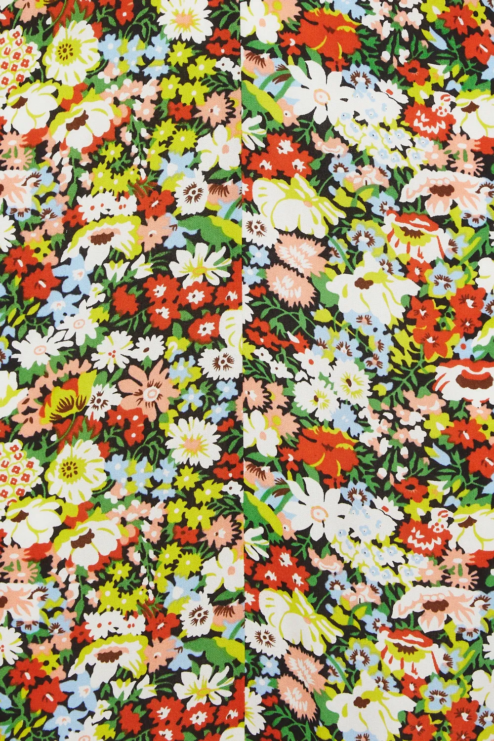 LTS Tall Yellow Floral Print Split Front Midaxi Dress