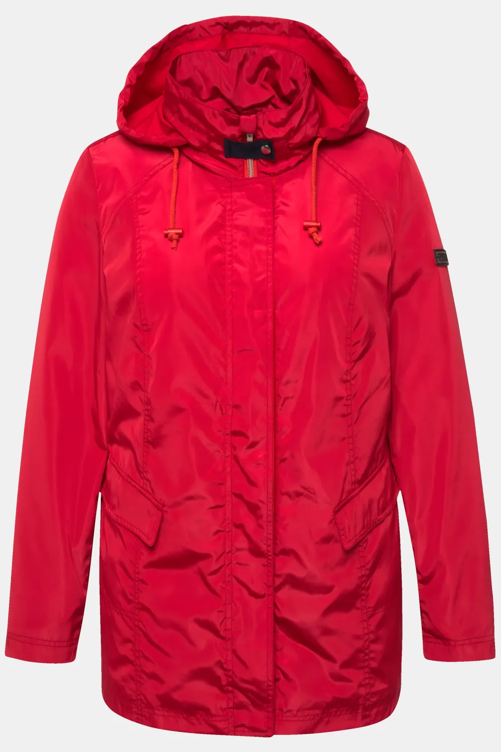 HYPRAR Funktionsjacke Stehkragen Kapuze 2-Wege-Zipper