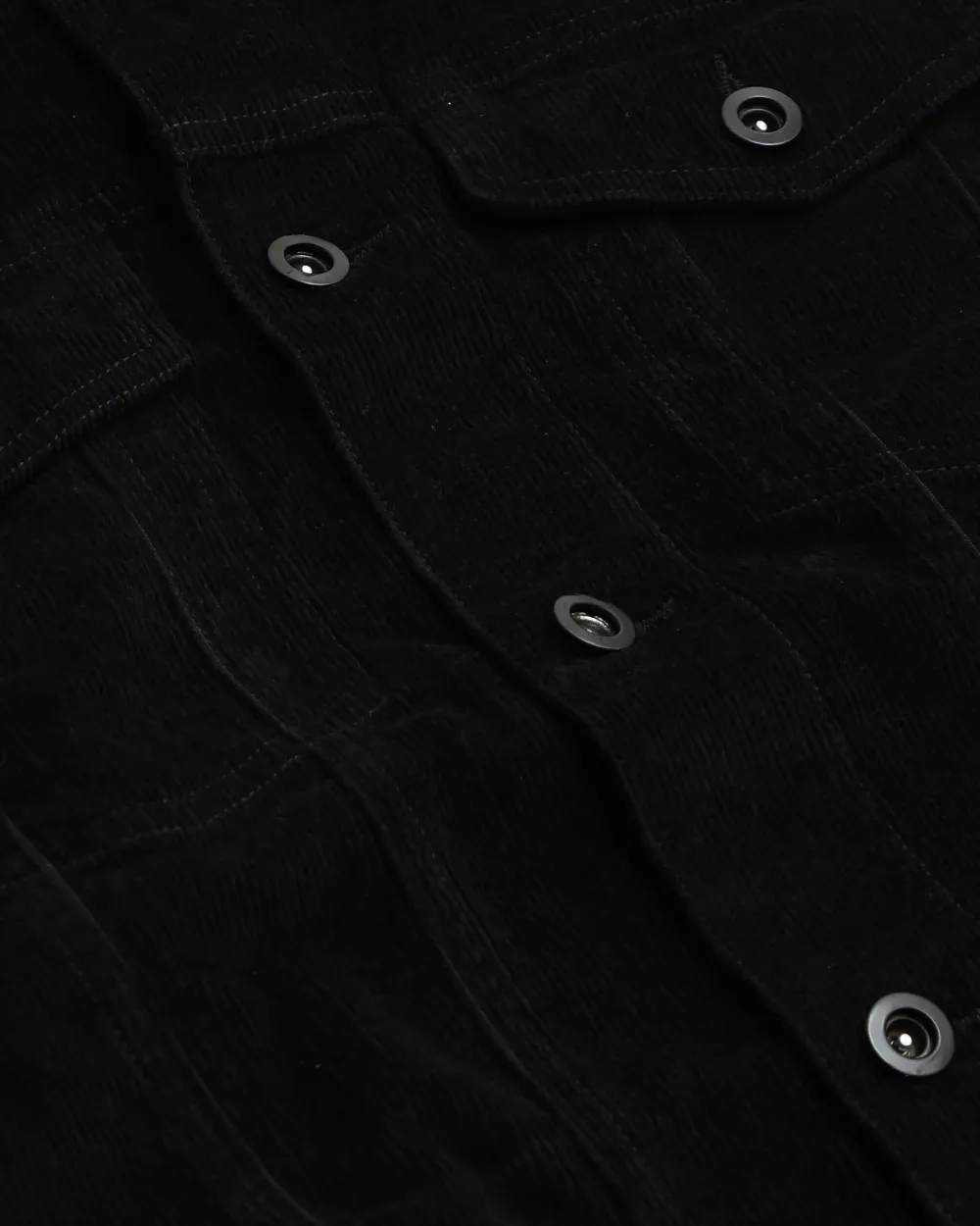 Versatile Comfortable Slim-Fit Navy Corduroy Jacket