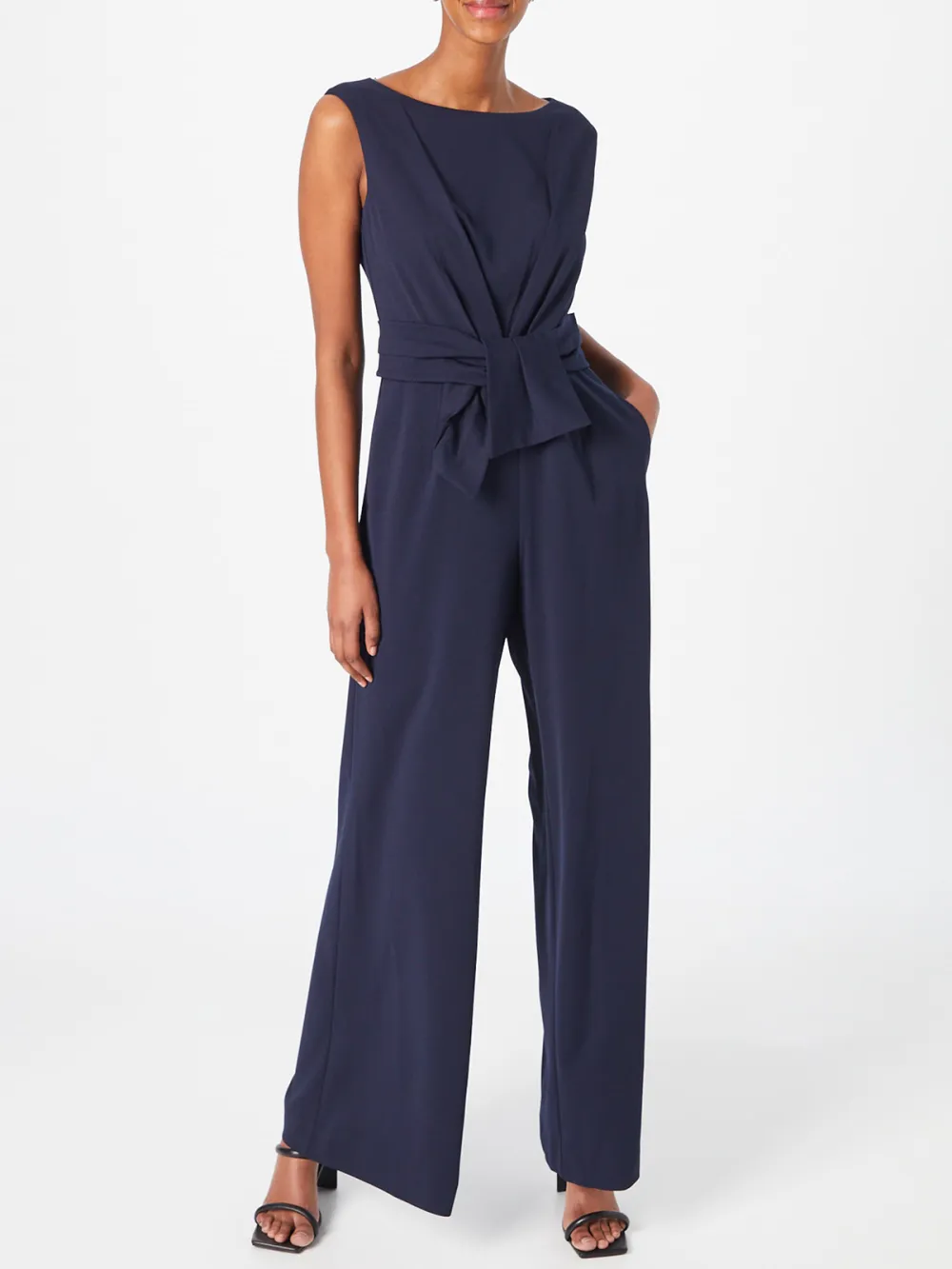 Crew Neck Casual Style Jumpsuit