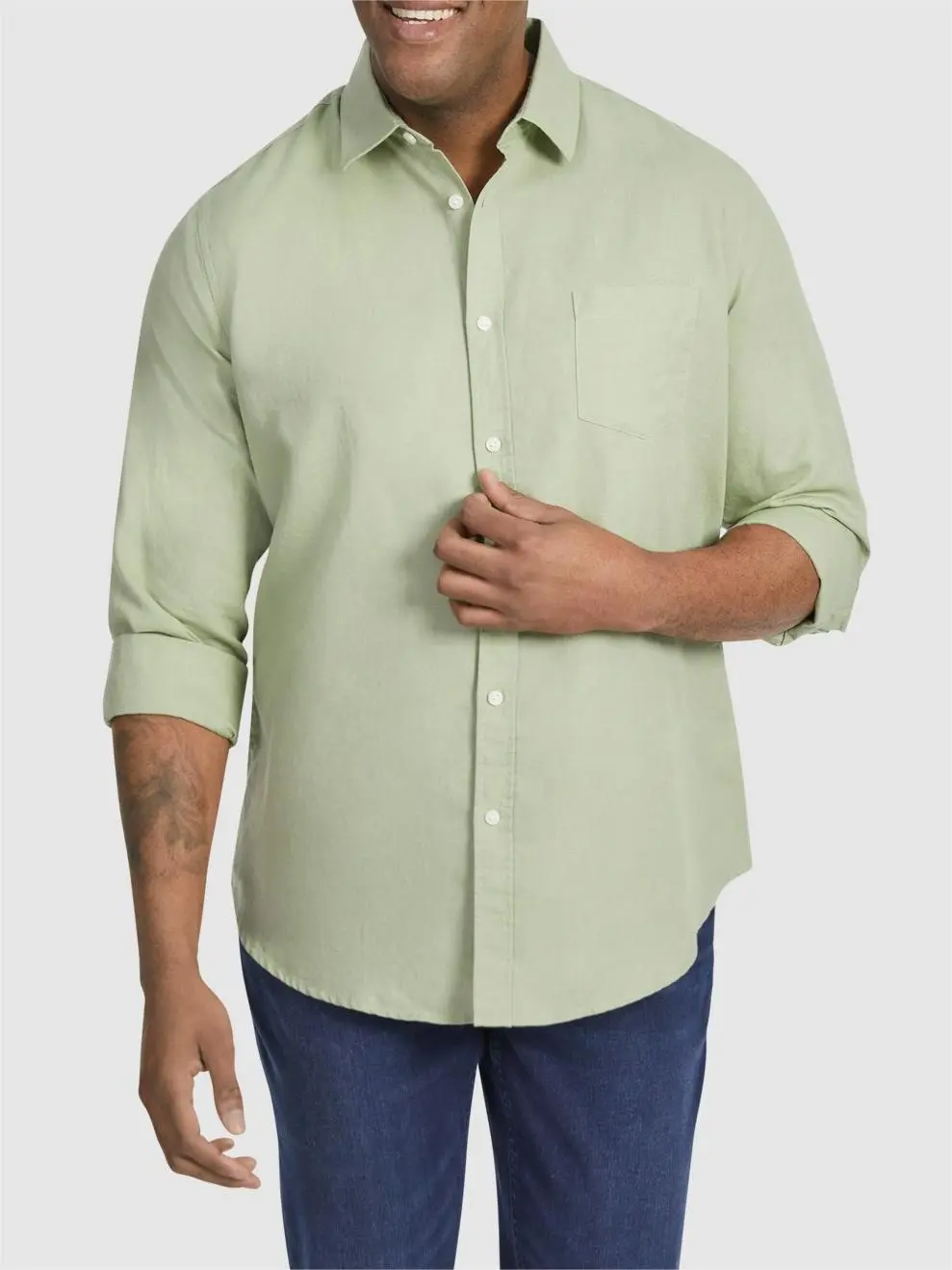 LINEN LONG SLEEVES SHIRT