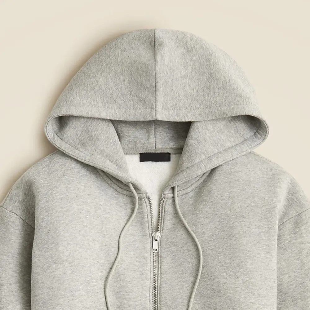 Fleece Zip-up Stretch Hoodies