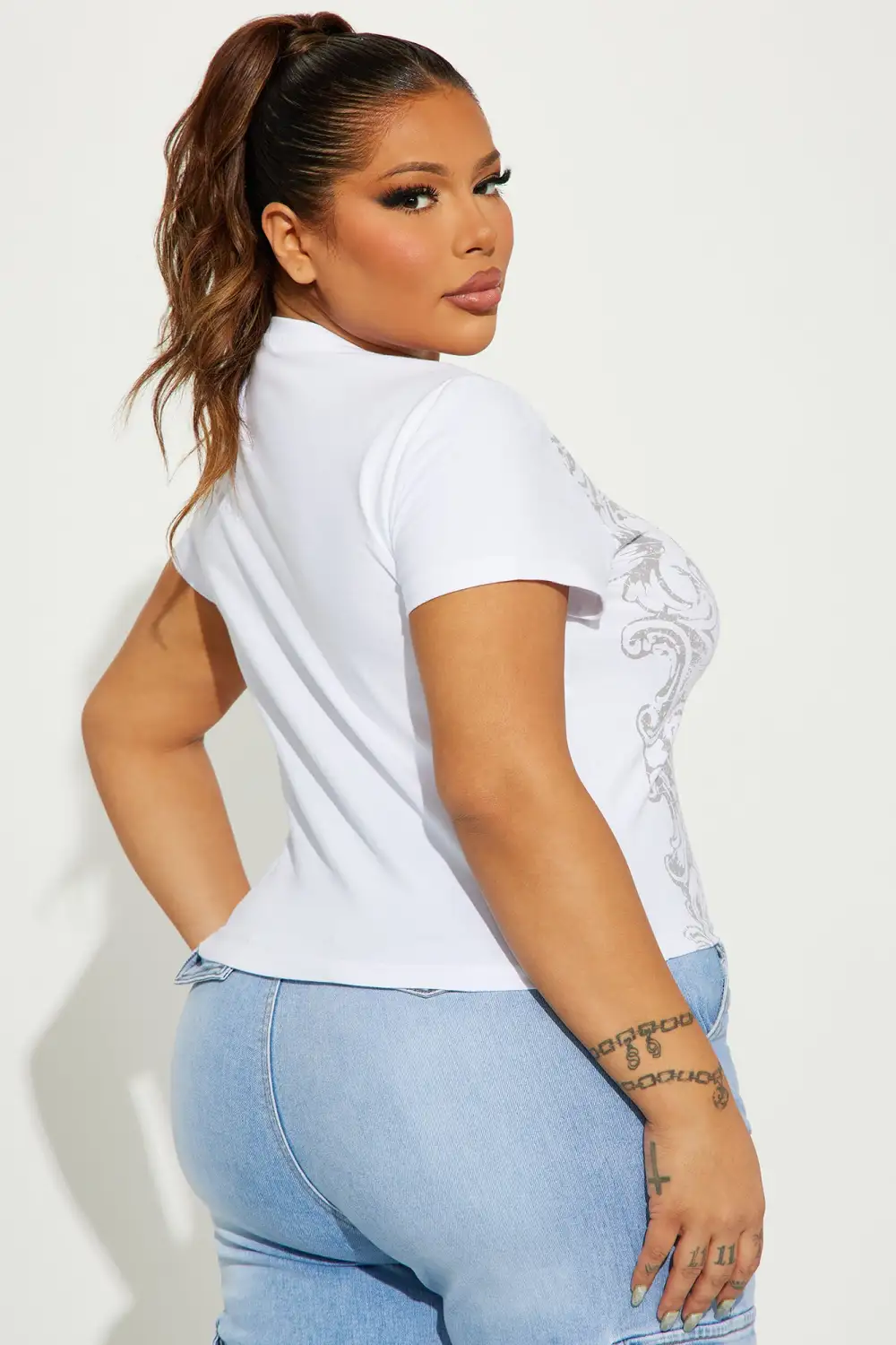 Not Your Average Angel Tee - Ivory