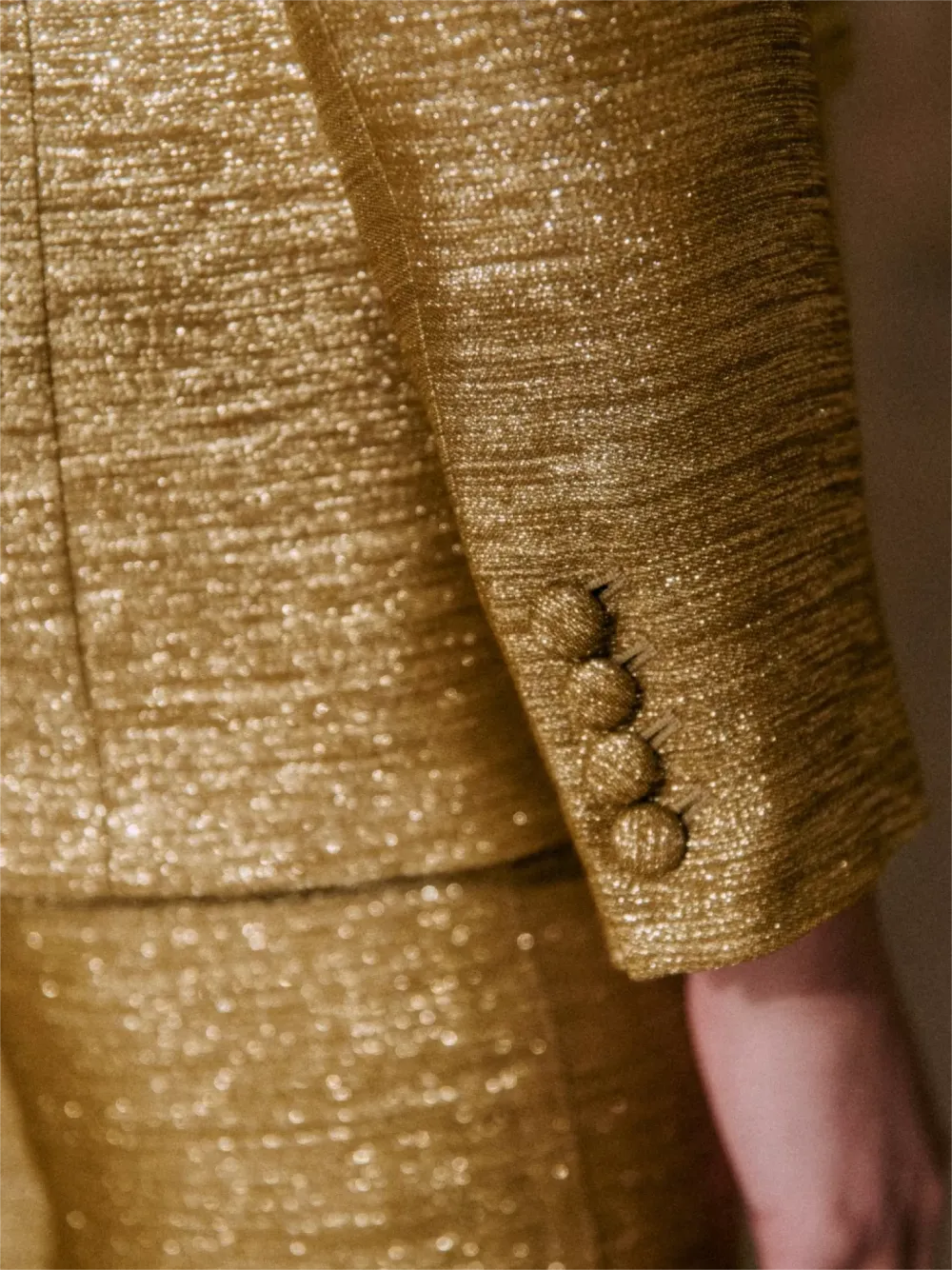 Slit At Lower Back Jacket