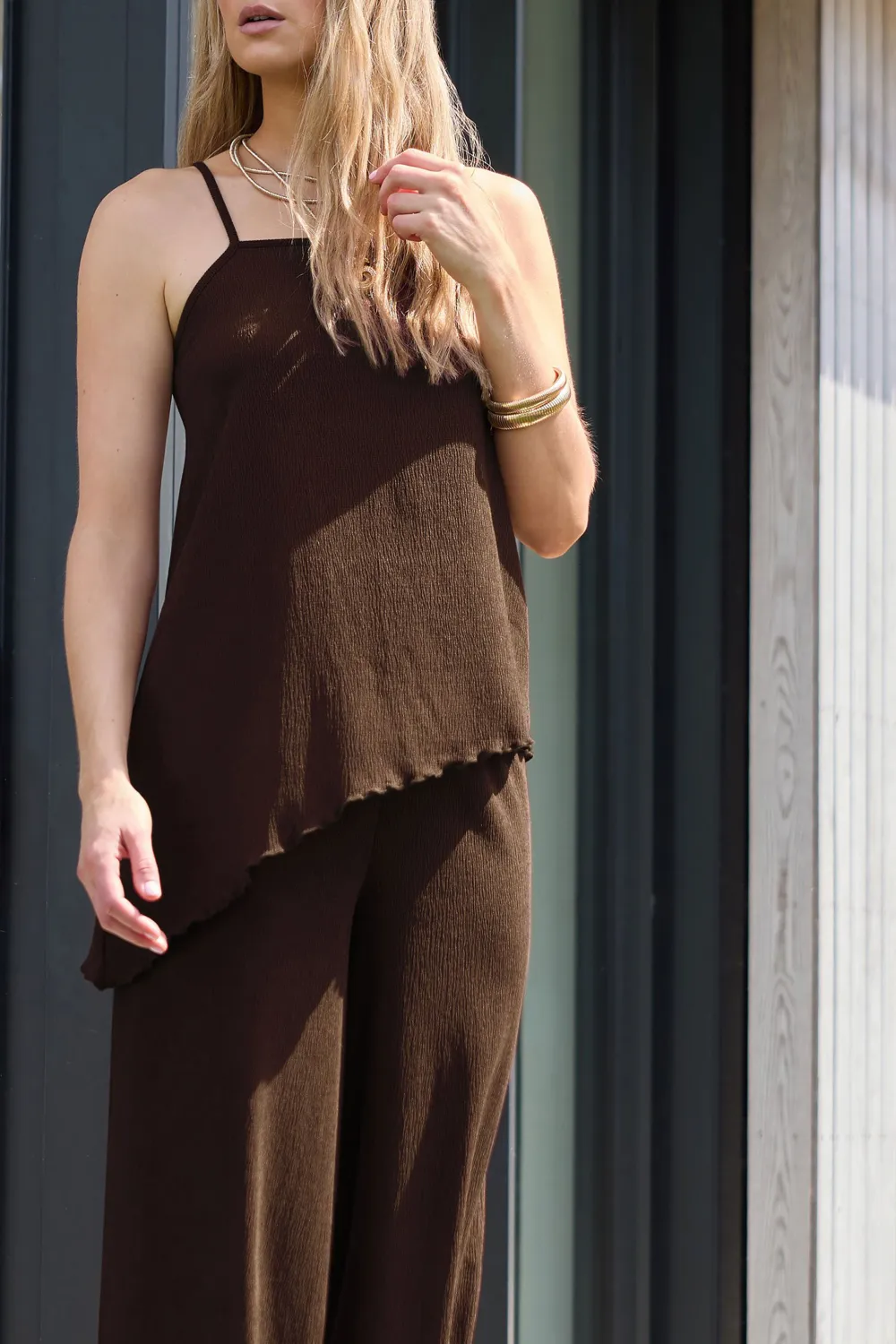 Asymmetric Hem Vest