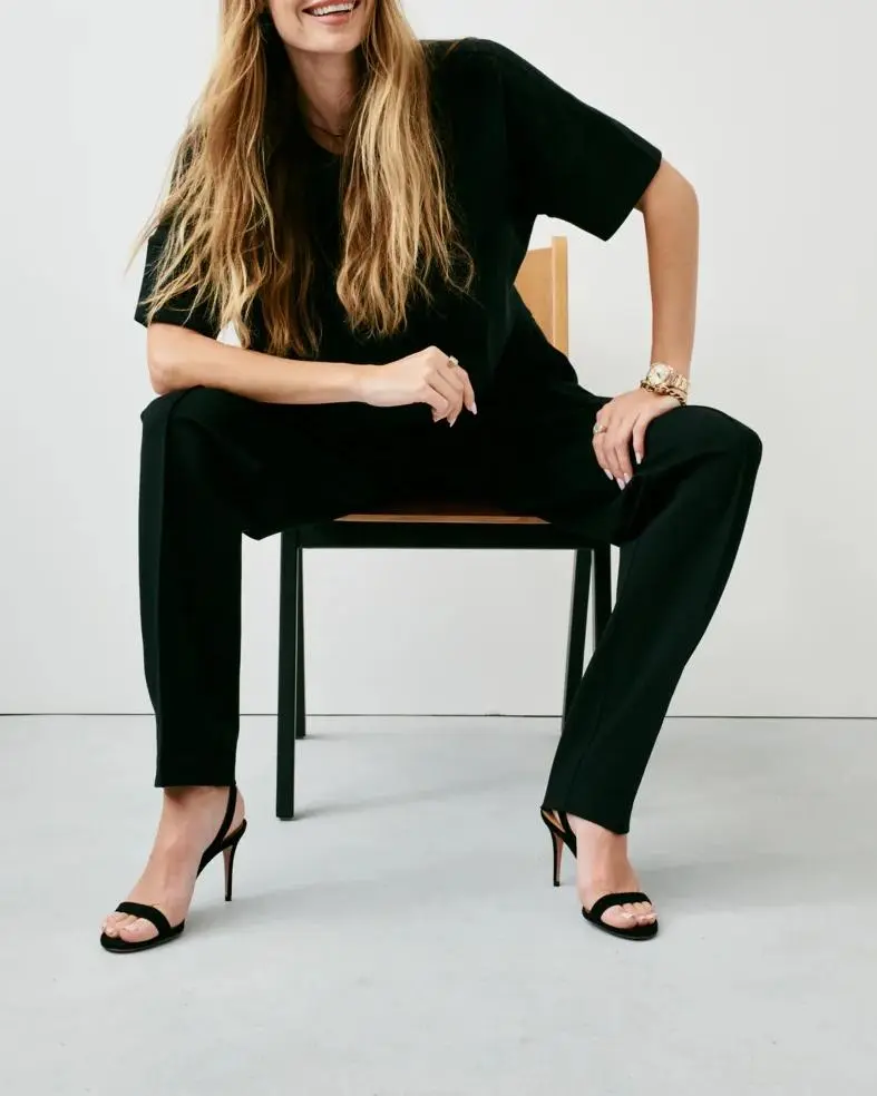 Ponte Barrel Leg Pant