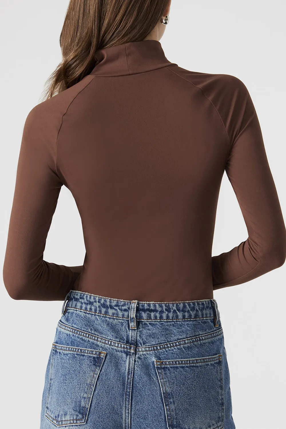 NELLE BODYSUIT BROWN