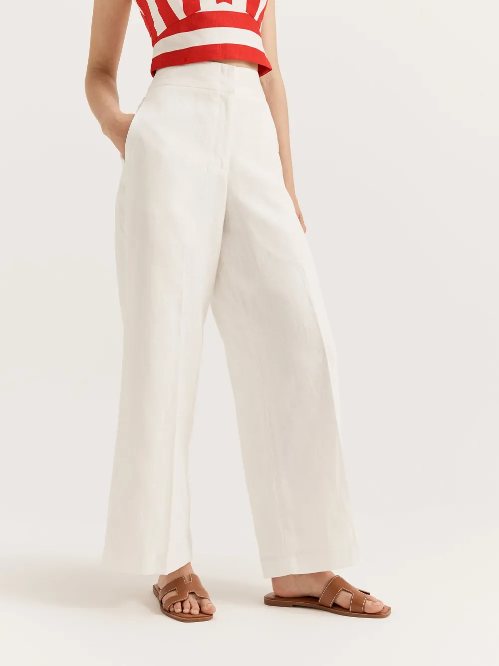 High Waisted Wide Leg Pants