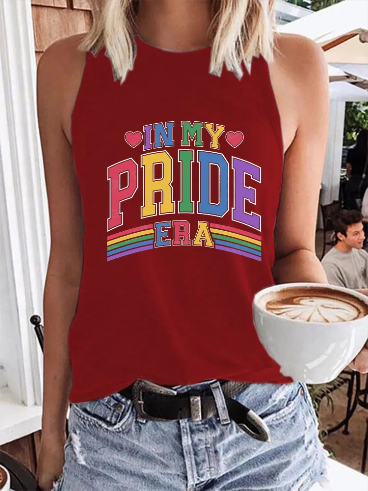 Women's In My Pride Era Crew Neck Vest