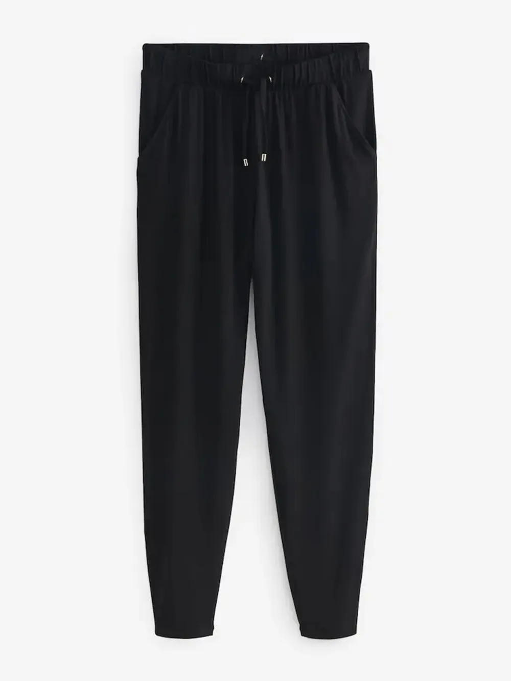 Black Sportswear Jogging Pants 2-Piece Set