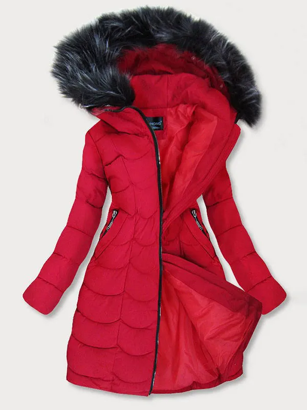 Ladies winter hooded jacket