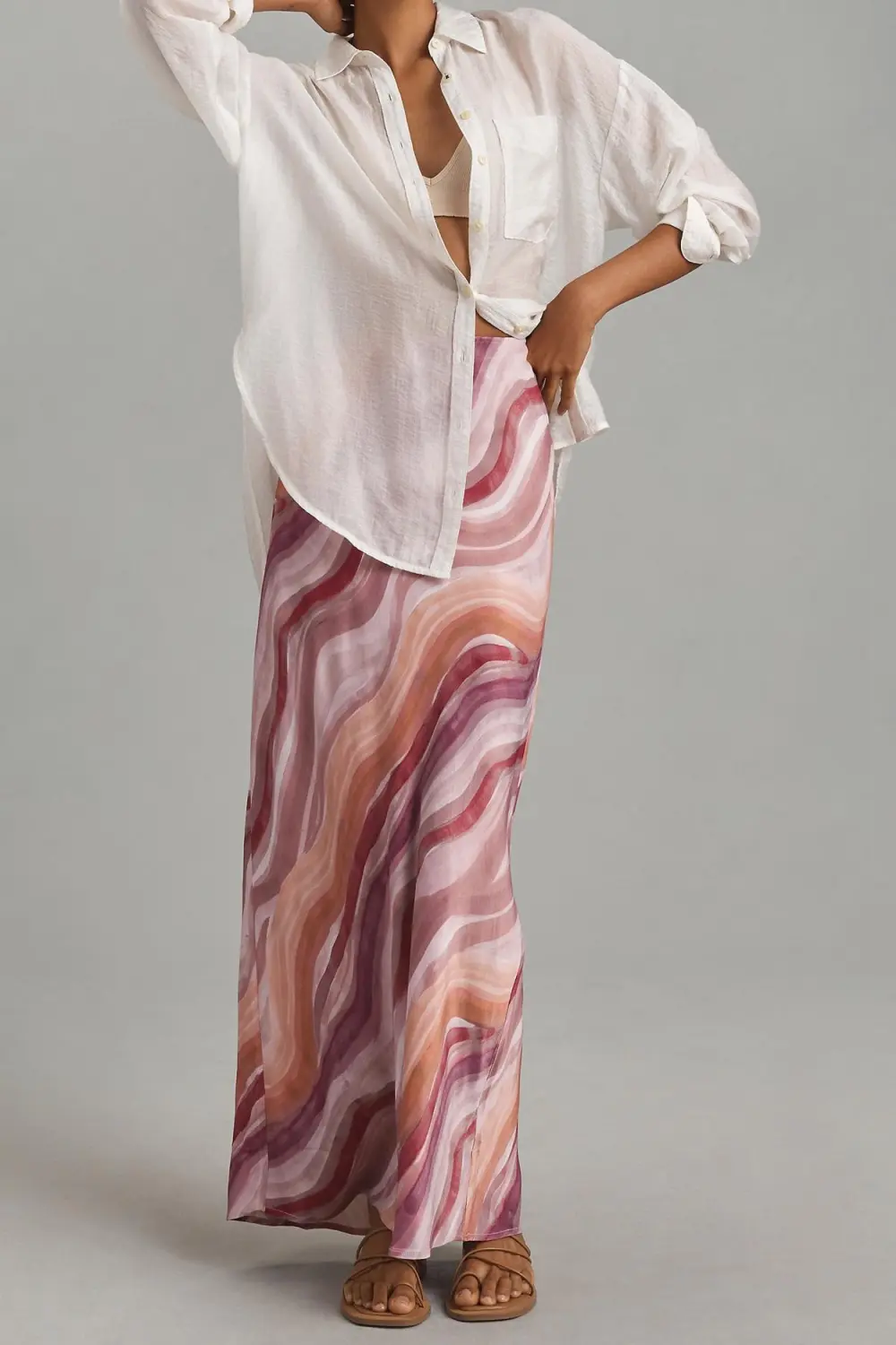 The Tilda Maxi Slip Skirt