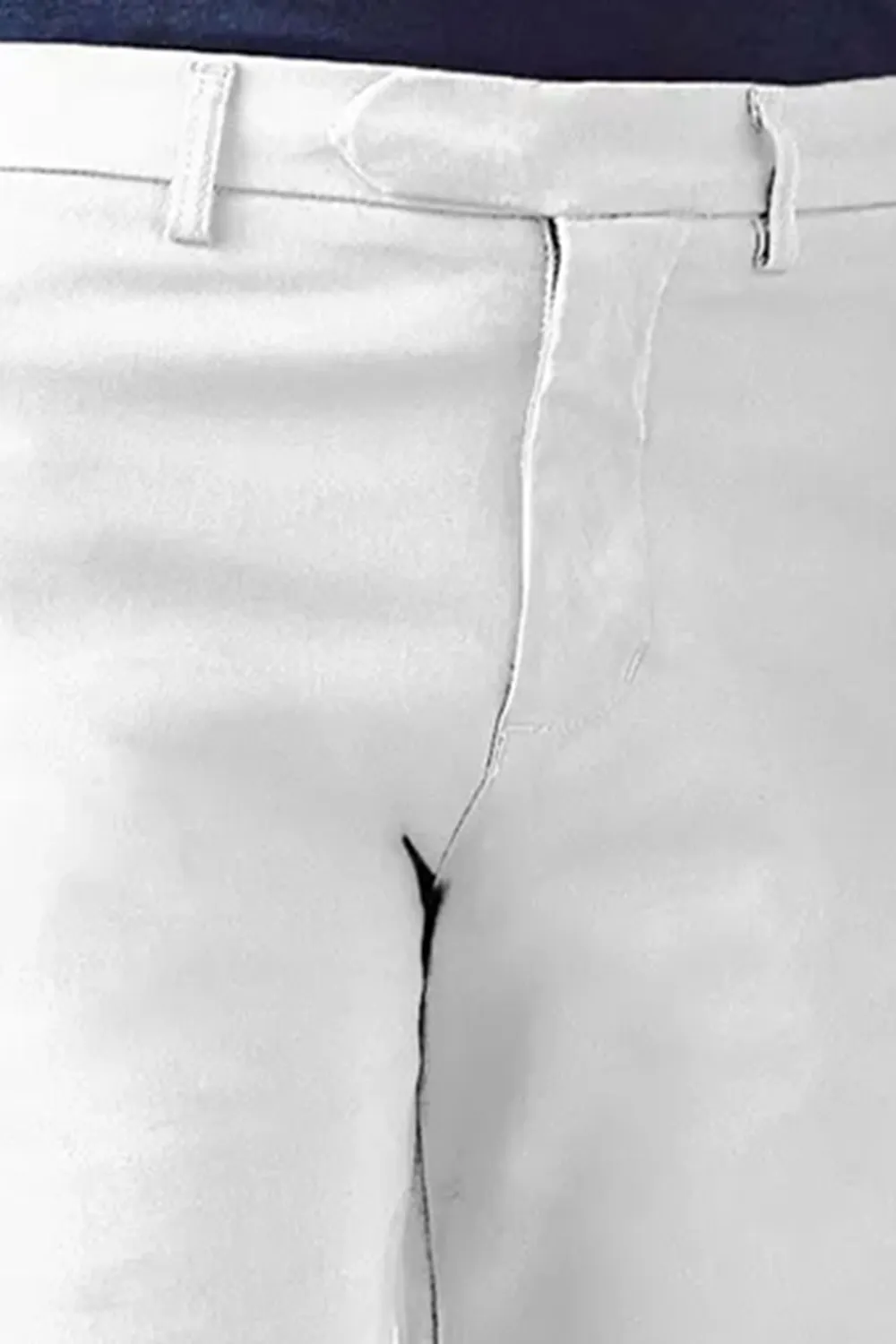 Belt Loops With Additional Central Belt Fastener Shorts