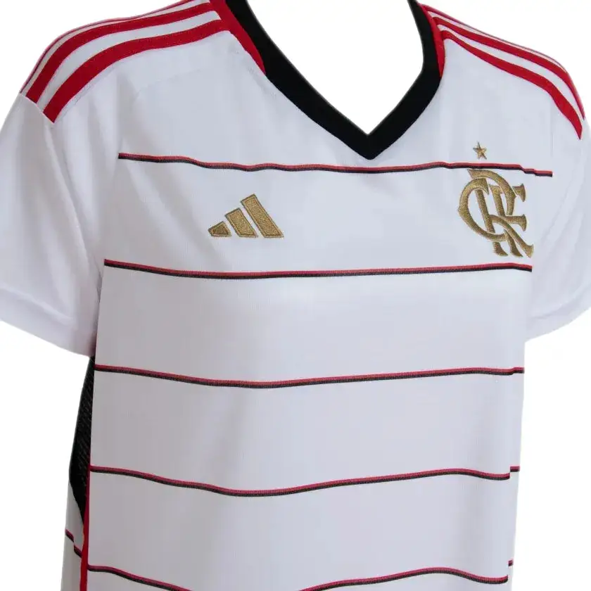 Camisa Flamengo Away 23/24 Feminina - Branca