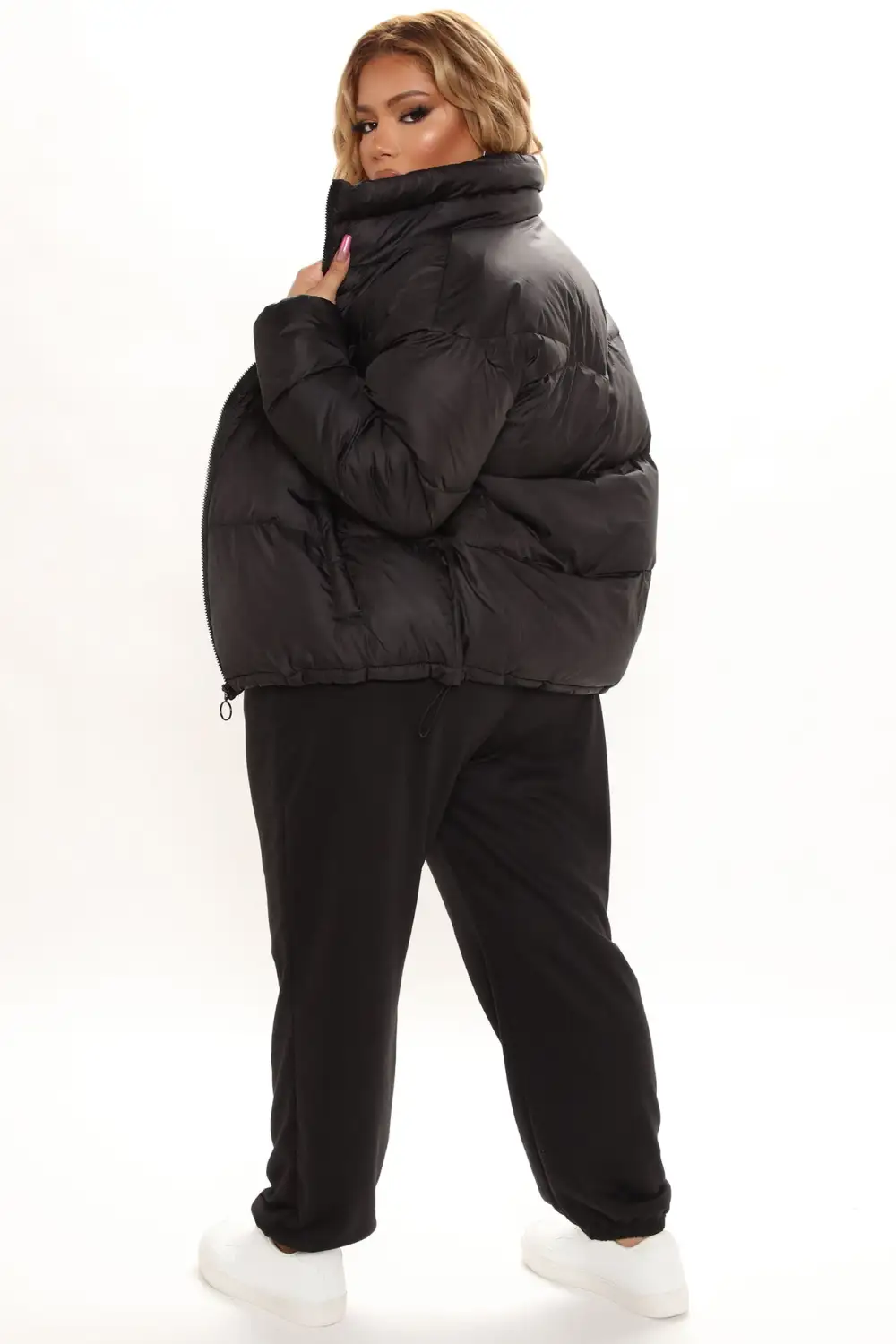 City Streets Puffer Jacket - Black