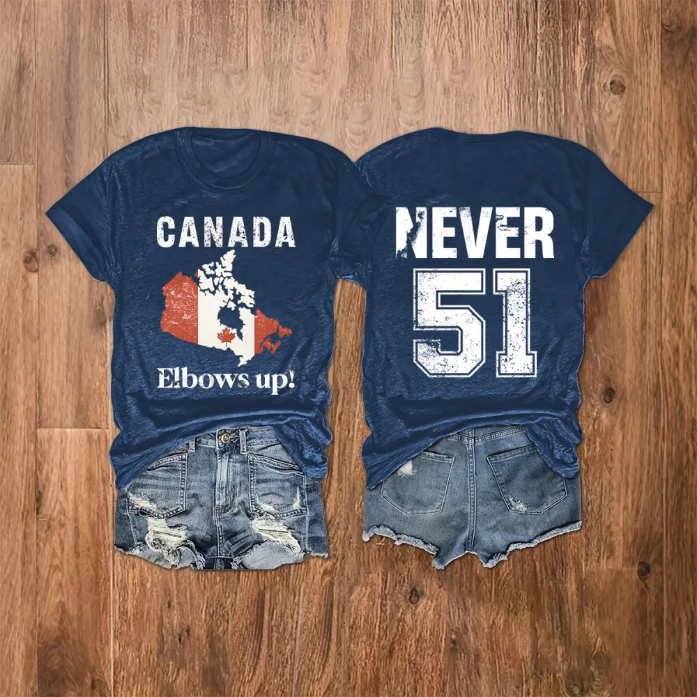 Women's Canada Never Be The 51st State T-Shirt