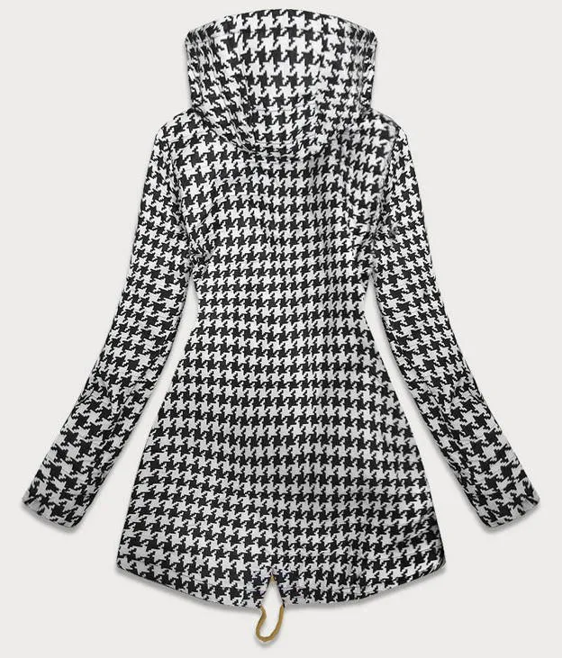 Reversible jacket with a hood