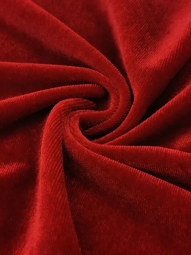 Women's Red Christmas Party Dress Velvet Dress Party Dress Sequin Dress Wine Long Sleeve Sequins Crew Neck Fashion Winter Dress