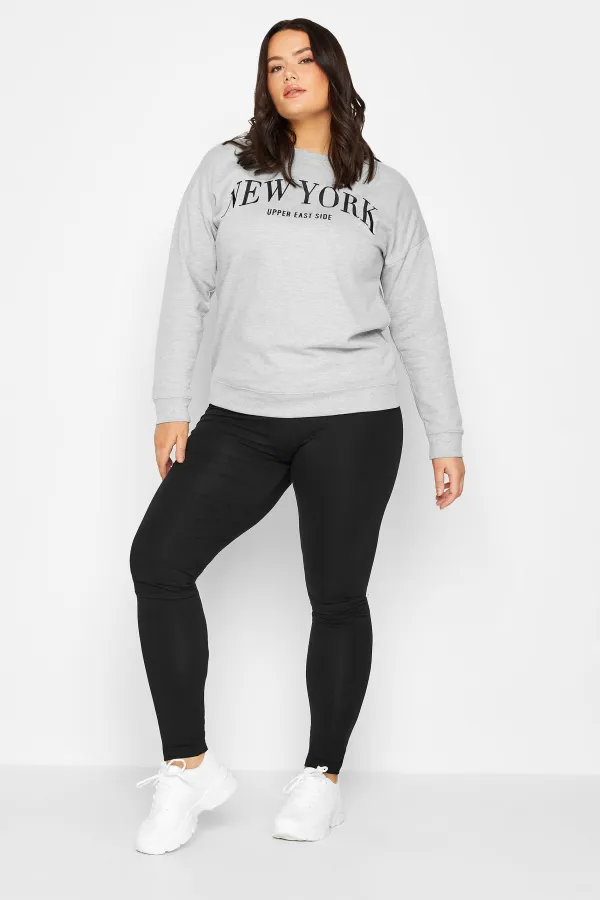 LTS MADE FOR GOOD Tall Black Stretch Cotton Leggings