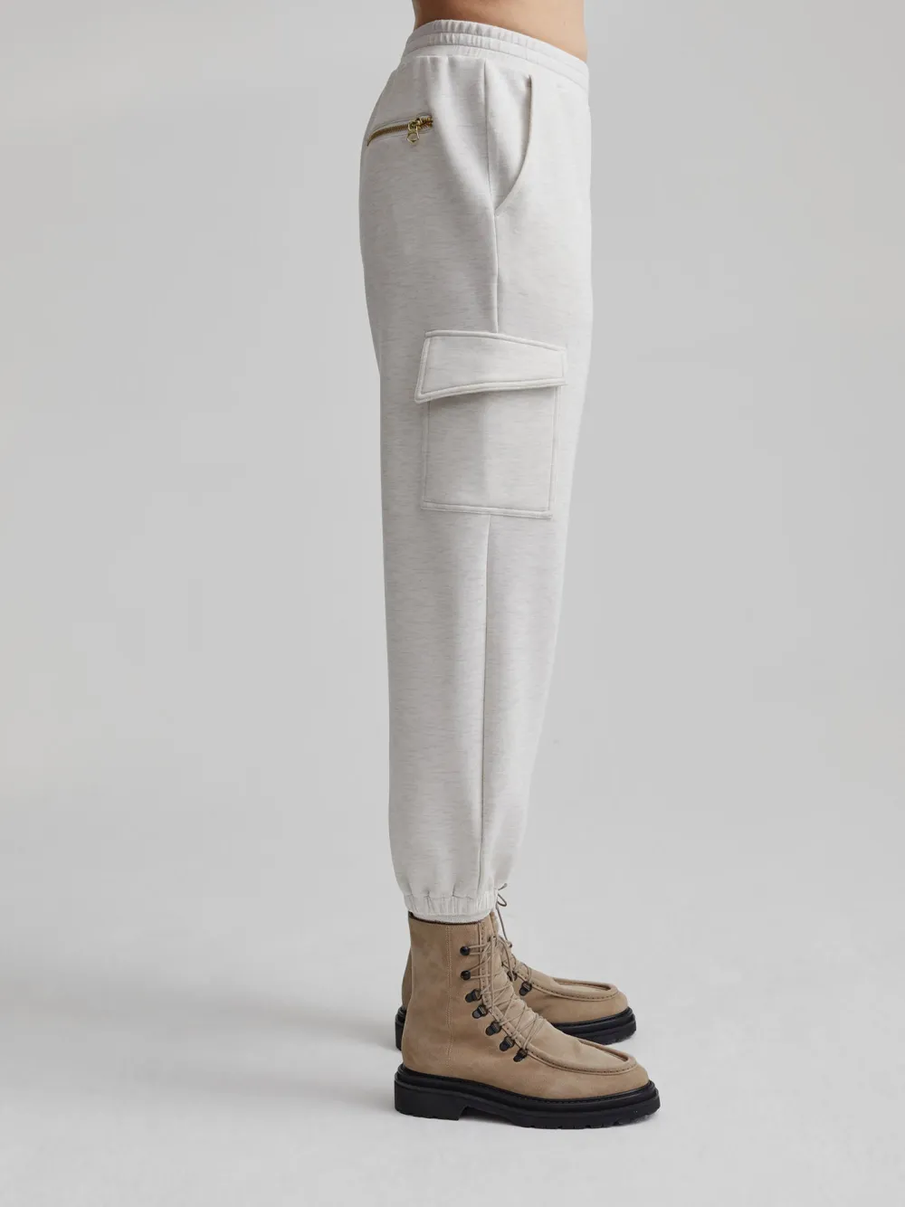 Mid-Waist Casual Pant
