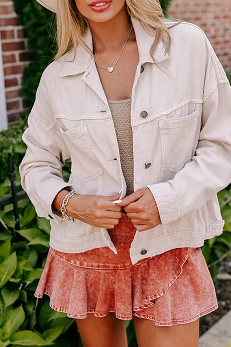 Fashionable And Versatile Women's Cotton Jacket